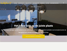 Tablet Screenshot of lichtplan.be